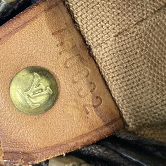 LOUIS VUITTON Cabas Mezzo Shoulder Bag Monogram Leather Brown M51151 34EG306 - Picture 11 of 16